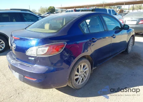 2012 Mazda Mazda3 I Touring z USA, uszkodzony, nr VIN JM1BL1V87C1577918